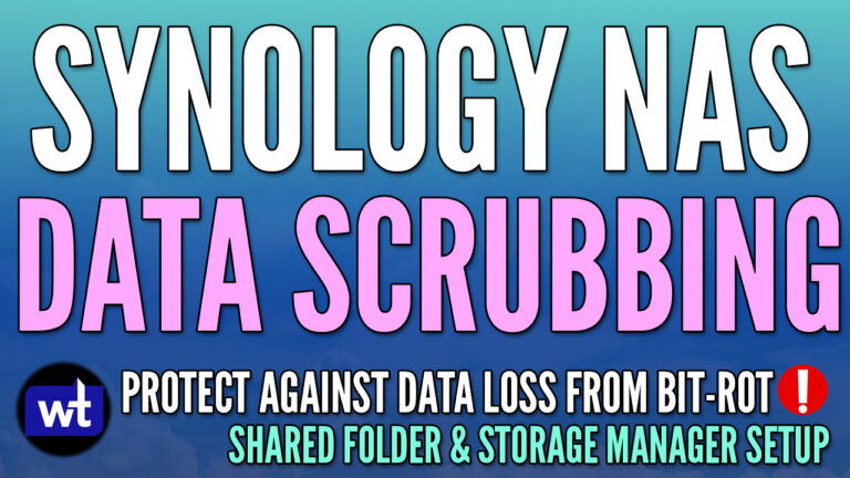 Read more about the article How to Configure Data Scrubbing on a Synology NAS